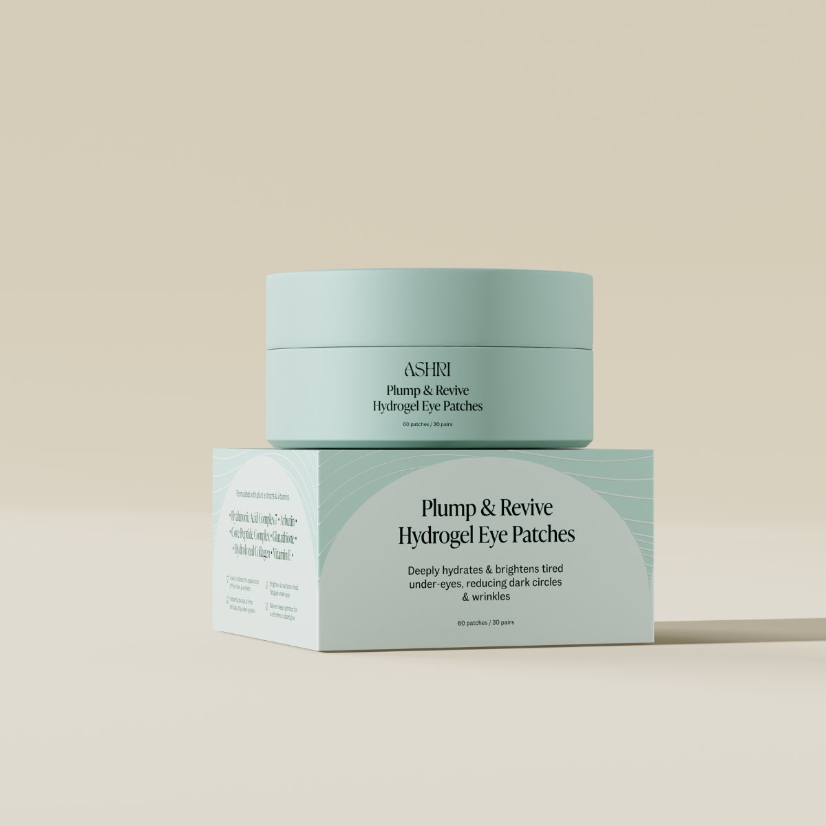 Ashri Plump & Revive Hydrogel Eye Patches